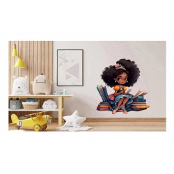 Sticker decorativ, Mica Printesa, Multicolor, 67 cm, 1280STK-7 Sticker decorativ, Mica Printesa, Multicolor, 67 cm, 1280STK-7