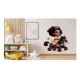 Sticker decorativ, Mica Printesa, Negru, 65 cm, 1280STK-2 Sticker decorativ, Mica Printesa, Negru, 65 cm, 1280STK-2