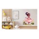 Sticker decorativ, Mica Printesa, Roz, 65 cm, 1280STK-5 Sticker decorativ, Mica Printesa, Roz, 65 cm, 1280STK-5