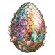 Sticker decorativ, Ou de Dinozaur, Multicolor, 75 cm, 1207STK Sticker decorativ, Ou de Dinozaur, Multicolor, 75 cm, 1207STK