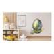 Sticker decorativ, Ou de Dinozaur, Verde, 75 cm, 1207STK-1 Sticker decorativ, Ou de Dinozaur, Verde, 75 cm, 1207STK-1
