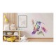 Sticker decorativ, Pasarea Colibri, Multicolor, 62 cm, 1271STK-2 Sticker decorativ, Pasarea Colibri, Multicolor, 62 cm, 1271STK-2