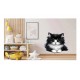 Sticker decorativ, Pisica, Negru, 65 cm, 1229STK Sticker decorativ, Pisica, Negru, 65 cm, 1229STK