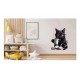 Sticker decorativ, Pisica, Negru, 78 cm, 1258STK Sticker decorativ, Pisica, Negru, 78 cm, 1258STK