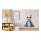 Sticker decorativ, Printesa Elsa, Albastru, 80 cm, 1269STK-1 Sticker decorativ, Printesa Elsa, Albastru, 80 cm, 1269STK-1
