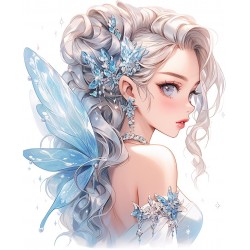 Sticker decorativ, Printesa, 73 cm, 1373STK-2