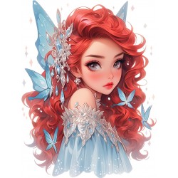 Sticker decorativ, Printesa, 78 cm, 1373STK
