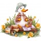 Sticker decorativ, Ratoi la Picnic, Galben, 67 cm, 1290STK-1 Sticker decorativ, Ratoi la Picnic, Galben, 67 cm, 1290STK-1