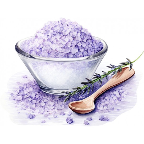 Sticker decorativ, Sare din Lavanda, Mov, 79 cm, 1339STK-10 Sticker decorativ, Sare din Lavanda, Mov, 79 cm, 1339STK-10