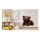 Sticker decorativ, Urs, Maro, 63 cm, 1217STK Sticker decorativ, Urs, Maro, 63 cm, 1217STK