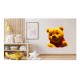 Sticker decorativ, Ursul Winnie the Pooh, Galben, 62 cm, 1227STK Sticker decorativ, Ursul Winnie the Pooh, Galben, 62 cm, 1227STK