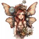 Sticker decorativ, Zana, Maro, 64 cm, 1279STK-2 Sticker decorativ, Zana, Maro, 64 cm, 1279STK-2