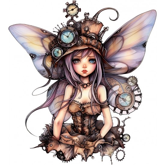 Sticker decorativ, Zana, Maro, 66 cm, 1279STK Sticker decorativ, Zana, Maro, 66 cm, 1279STK