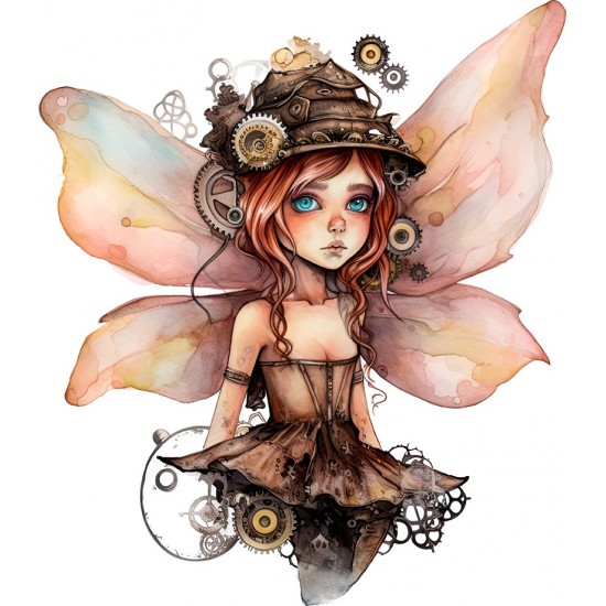 Sticker decorativ, Zana, Maro, 68 cm, 1279STK-3 Sticker decorativ, Zana, Maro, 68 cm, 1279STK-3