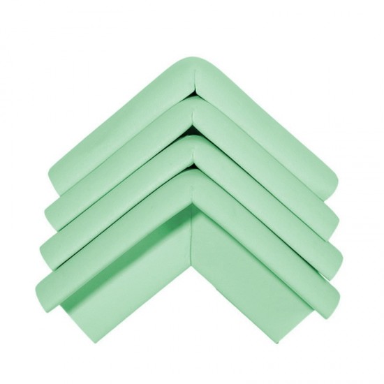 Set 4 Protectii colturi mobila, Verde, HML45 Set 4 Protectii colturi mobila, Verde, HML45